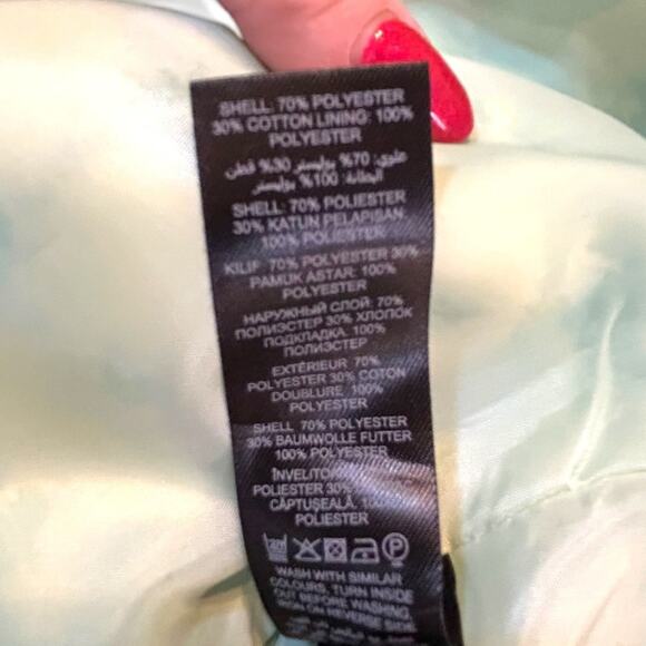 NWT Roksanda Ilincic Aqua Floral Sheath Dress - Size 8 - Picture 15 of 16